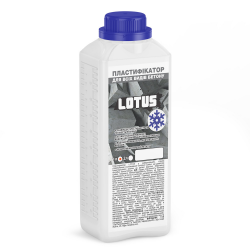 Пластифікатор для всіх видів бетону протиморозний LOTUS 1л