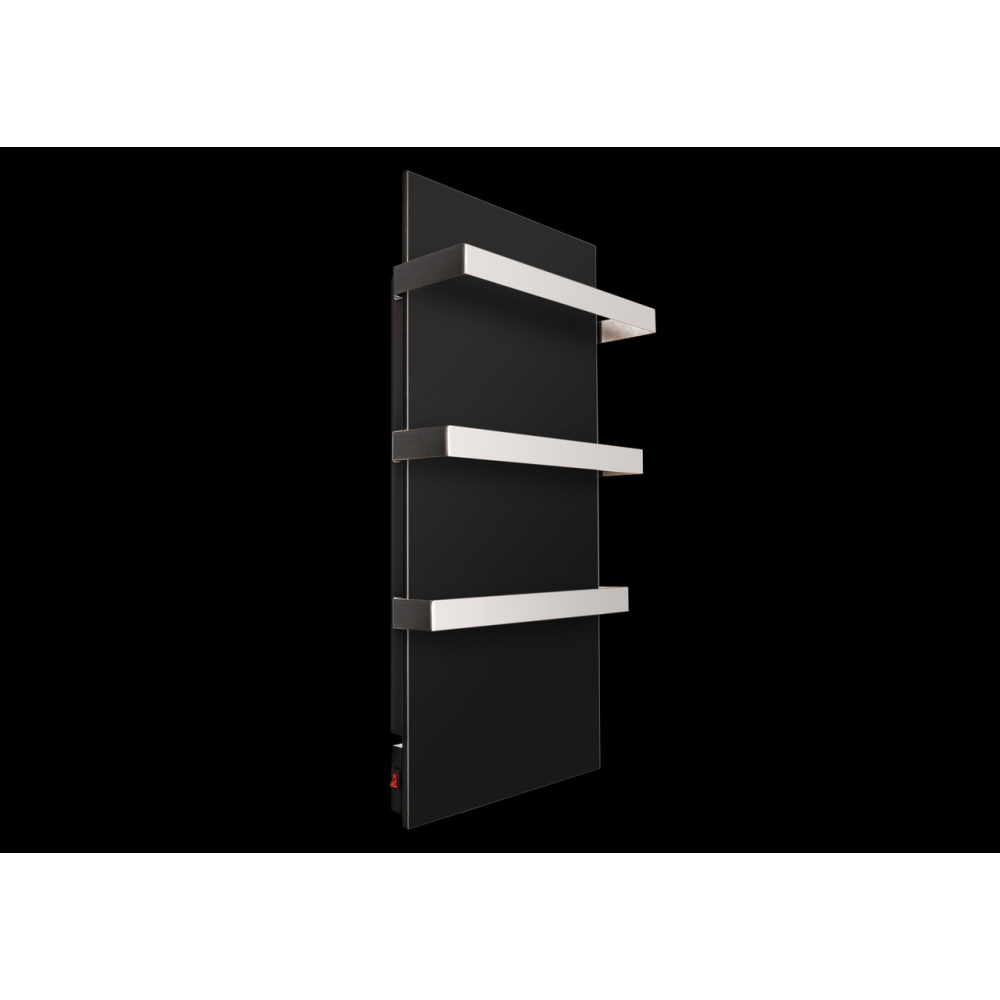 Електричний нагрівач кмStinex, Ceramic 500/220-TOWEL Black