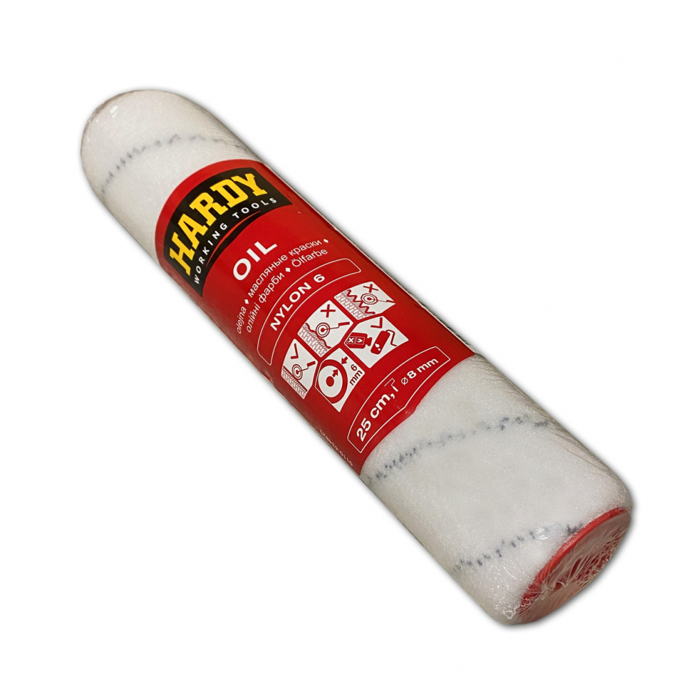 Валик HARDY NYLON PLUS 25 см, ворс 6 мм, діаметр 48 мм