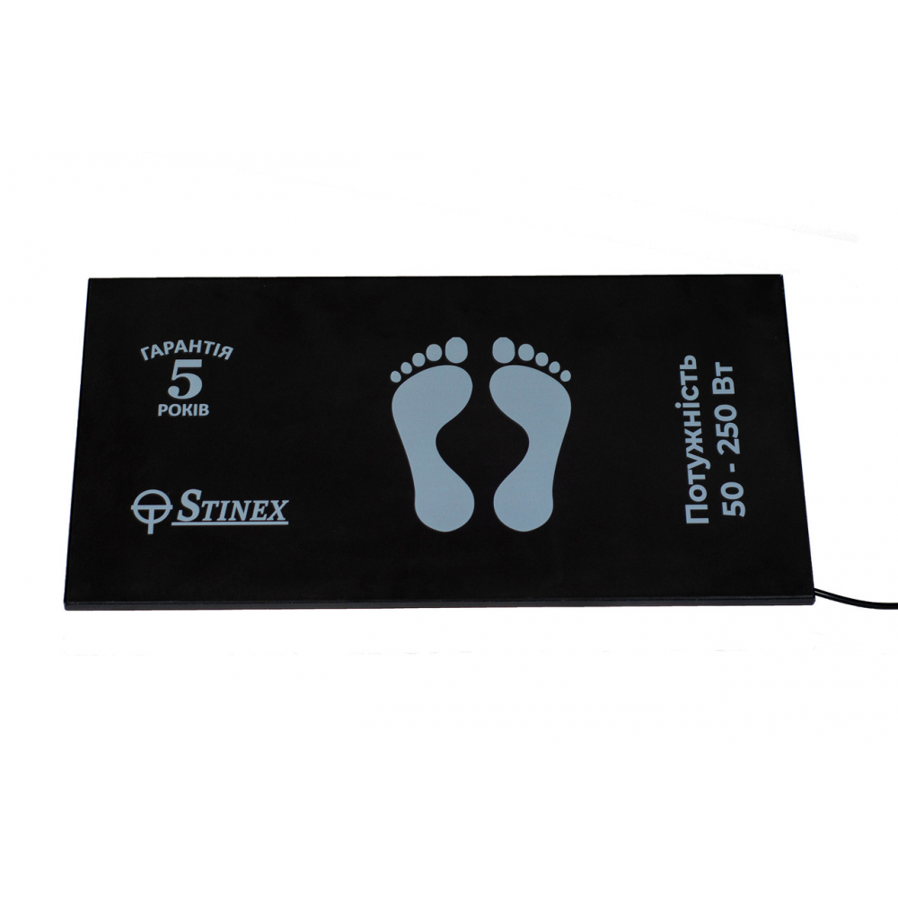 Електричний нагрівач для ніг тмStinex, Ceramic 50-250/220 in floor Black