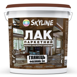 Лак для Підлоги Skyline Паркетний Акрил-поліуретановий Глянцевий 5 л Лак для Підлоги Skyline Паркетний Акрил-поліуретановий Глянцевий 5 л