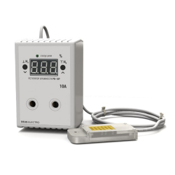 Регулятор-цифровий вимірювач вологості в розетку DEUS Electro РВ-10Р-AM2302 (220В, 10А)