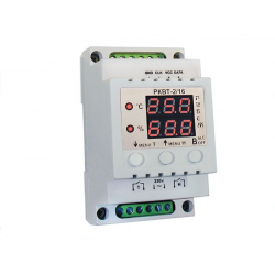 Регулятор влажности-терморегулятор Рубеж РКВТ-2/16 на DIN-рейку двухканальный (220В, 2х16А)