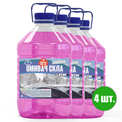 Омивач скла Зимовий -22°C “Bubble Gum“ Lotus УПАКОВКА 4 шт. x 4 л