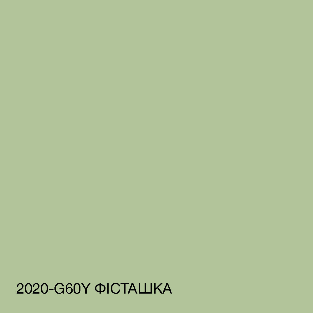Краска Акрил-латексная Фасадная Skyline 2020-G60Y Фисташка 1л