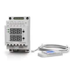 Измеритель-регулятор температуры и влажнсти цифровой на DIN-рейку DEUS Electro РТВ-10Д (220В, 10А)