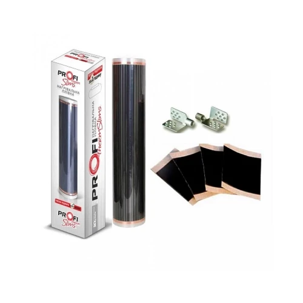 Інфрачервона нагрівальна плівка Profitherm Slims 5м², 1100W