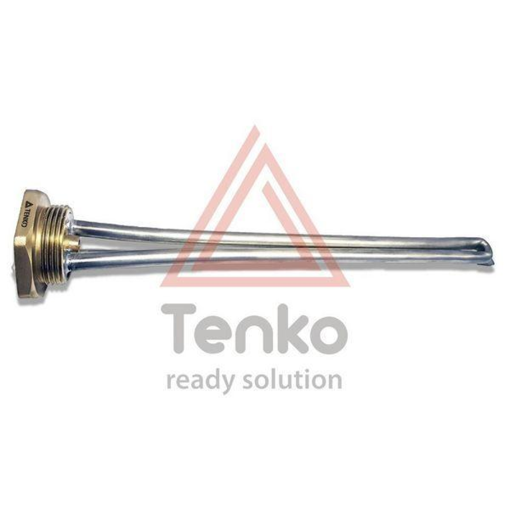 Тэн радиаторный TENKO 1“ 1,0 кВт, L=340мм, резьба правая