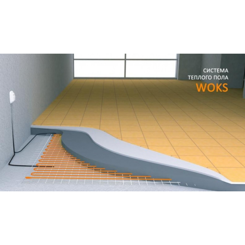 Тепла підлога Woks Mat 160 1120 Вт 14 м / 7 м2