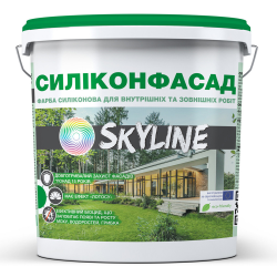 Фарба фасадна силіконова «Силиконфасад» з ефектом лотоса SkyLine 1.4 кг