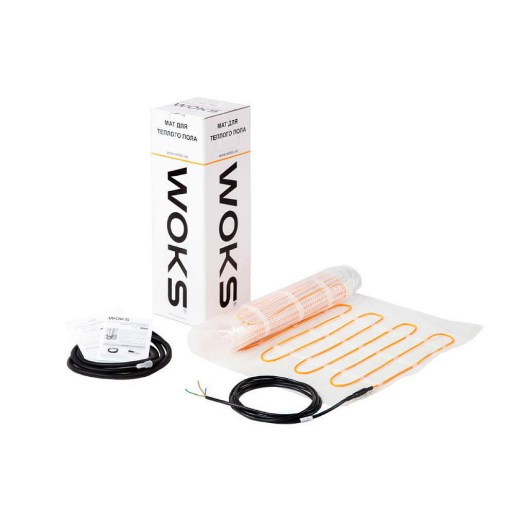Тепла підлога Woks Mat 160 800 Вт 10 м / 5 м2